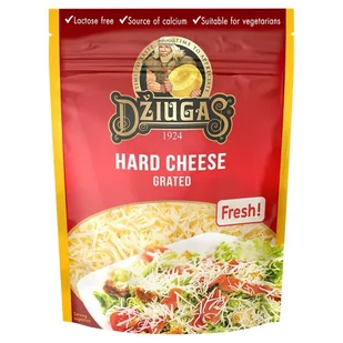 Džiugas Ser twardy dojrzewający tarty 100 g - Sery - miniaturka - grafika 1