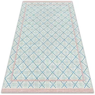 Dywany - Modny uniwersalny dywan winylowy Niebieskie linie 80x120 cm - miniaturka - grafika 1