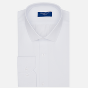 Koszule męskie - Koszula Slim Fit Italy Line White - Dastan - miniaturka - grafika 1