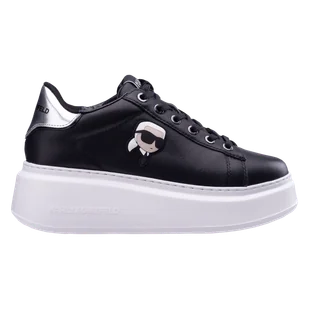Damskie Sneakersy KARL LAGERFELD ANAKAPRI KARL NFT LO LACE KL63530N-000 – Czarny - Sneakersy damskie - miniaturka - grafika 1