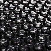 Akcesoria do basenów - vidaXL Prostokątna pokrywa na basen, 1000 x 600 cm, PE, czarna - miniaturka - grafika 1