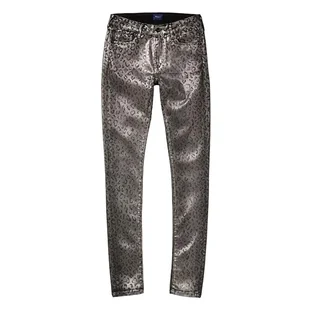 Spodnie damskie Pepe Jeans Cheater Slim woskowane-W28 - Spodnie damskie - miniaturka - grafika 1