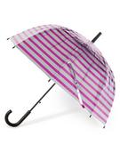Parasole - Happy Rain Parasolka Long Ac Domeshape 40992 Różowy - miniaturka - grafika 1