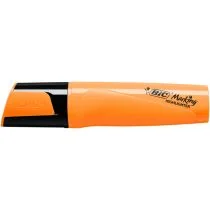 Bic Zakreślacz flat pomarańczowy - Przybory szkolne - miniaturka - grafika 1