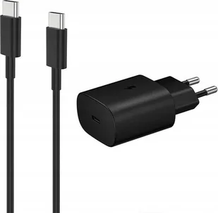 Ładowarka Vega ŁADOWARKA SIECIOWA 3,6A 25W DENMEN PD TYP-C TA800 25W + KABEL USB 3.0 TYP-C DO TYP-C 3A PD USB-C CZARNA> - Ładowarki do telefonów - miniaturka - grafika 1