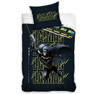 Pościel 160x200 Batman – bawełna - Pościel dla dzieci - miniaturka - grafika 1