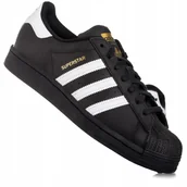 Buty sportowe damskie - Buty Adidas Superstar EG4959 roz. 36 2/3 Originals Skórzane - miniaturka - grafika 1
