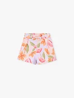 Spodenki damskie - Mayoral Spódnico-szorty 3906 Kolorowy Regular Fit - miniaturka - grafika 1