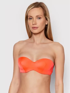 Stroje kąpielowe - Guess Góra od bikini E2GJ52 MC044 Pomarańczowy - grafika 1