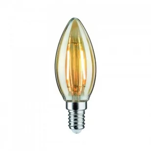 Paulmann Żarówka świeca LED E14 2,6W 2 500 K złota - Żarówki LED - miniaturka - grafika 1