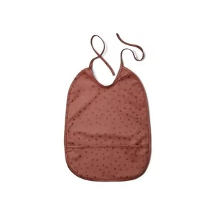 Śliniaczek Wodoodporny Z Kieszonką Mahogany Leaf Nuuroo - Śliniaki i fartuszki - miniaturka - grafika 1
