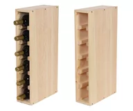Pozostałe akcesoria barmańskie - Modułowy Drewniany Słupek Stojak na Wino RW61 Na 6 Butelek – Naturalne Drewno sosnowe / Wamar-Sosenka - miniaturka - grafika 1