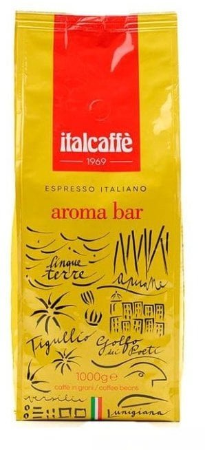 Kawa ziarnista Italcaffe Kawa ziarnista Espresso Italiano Aroma Bar 1kg