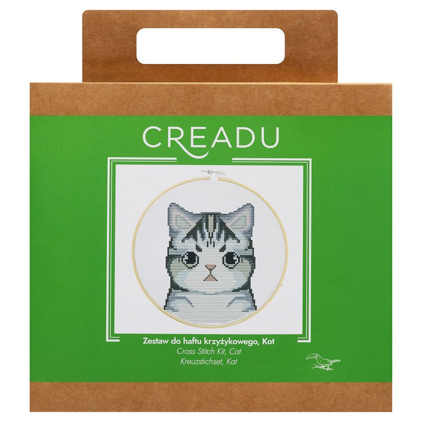 CREADU, Haft Krzyżykowy, Kot