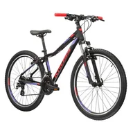 Rowery - Damski Rower hard tail KROSS LEA 2.0 LEA22DBLKVIO – Czarny - miniaturka - grafika 1