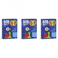 Inne słodycze - Bob Snail Przekąska jabłkowo-borówkowa Zestaw 3 x 60 g - miniaturka - grafika 1