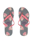 Klapki i japonki damskie - Havaianas Japonki 41445110089 Kolorowy - miniaturka - grafika 1