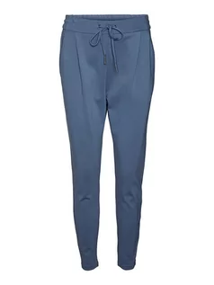 Spodnie sportowe damskie - Vero Moda Spodnie dresowe "Vmeva" w kolorze niebieskim - grafika 1