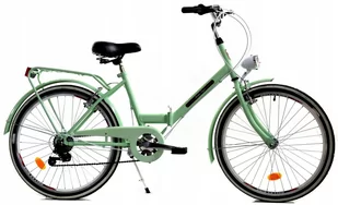 Dallas Bike Składak 1spd 24 cale Zielony - Rowery - miniaturka - grafika 1