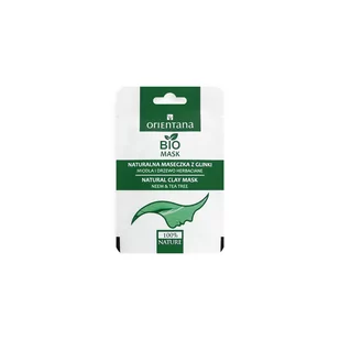 Orientana Maseczki Naturalna maseczka z glinki MIODLA I DRZEWO HERBACIANE 10 ml - Maseczki do twarzy - miniaturka - grafika 1