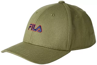 Czapki damskie - FILA Bezirk Kid Dad Cap czapka baseballowa, uniseks, kolor oliwkowy, rozmiar uniwersalny - grafika 1