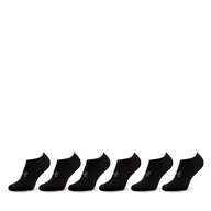 Skarpetki damskie - Zestaw 6 par stopek unisex Under Armour Ua Essential No Show 6Pk 1382611-001 Czarny - miniaturka - grafika 1