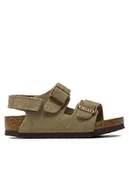 Buty dla chłopców - Birkenstock Sandały Milano 1021723 S Brązowy - miniaturka - grafika 1