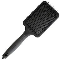 Szczotki i grzebienie do włosów - Olivia Garden Care Rectangular, szczotka do włosów L, Black Label - miniaturka - grafika 1