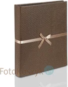 Albumy fotograficzne - Album wklejany Unique Ciemny Złoty (tradycyjny 40 czarnych stron) - miniaturka - grafika 1