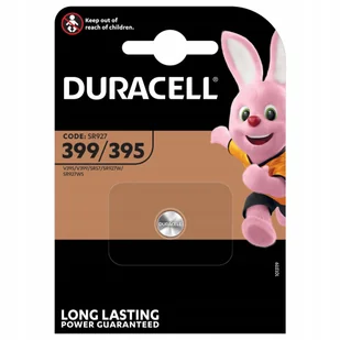 Bateria srebrowa 399-395 DURACELL, 1 szt. - Baterie i akcesoria - miniaturka - grafika 1