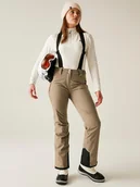 Spodnie narciarskie - Dare 2b Spodnie narciarskie "Diminish" w kolorze beżowym - miniaturka - grafika 1