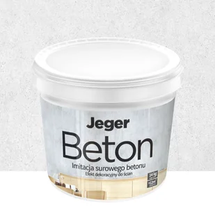 Efekt dekoracyjny BETON 14 kg Bianco Efekt betonu JEGER - Tynki - miniaturka - grafika 1
