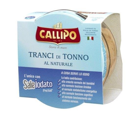 Callipo Stek z tuńczyka w sosie własnym w słoiku 160g