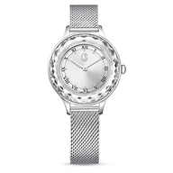 Zegarki damskie - Swarovski Zegarek Octea Nova, Swiss Made, Metalowa bransoleta, W odcieniu srebra, Stal szlachetna - miniaturka - grafika 1