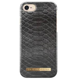 Ideal of Sweden Fashion Case Reptile do iPhone 6/6s/7/8 Czarny - Etui i futerały do telefonów - miniaturka - grafika 1
