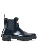 Kalosze damskie - Hunter Kalosze WFS2078RGL Granatowy - miniaturka - grafika 1