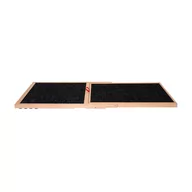 Pozostałe akcesoria dla psów - Holtaz Regulowana Rampa Samochodowa Dla Psów, Kotów. Składana 104Cm X 35,5Cm X 41 Cm Naturalna - miniaturka - grafika 1