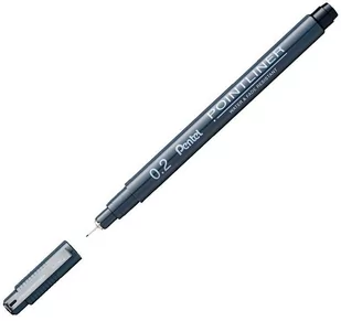CIENKOPIS POINTLINER 0,2 MM S20P-2A CZARNY PENTEL - Cienkopisy - miniaturka - grafika 1