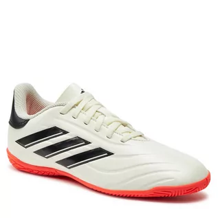Buty dla chłopców - Buty adidas Copa Pure II Club Indoor Boots IE7532 Ivory/Cblack/Solred - grafika 1