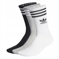 Skarpetki męskie - ADIDAS ORIGINALS SKARPETKI DO ŁYDKI IL5023 3 PARY - miniaturka - grafika 1
