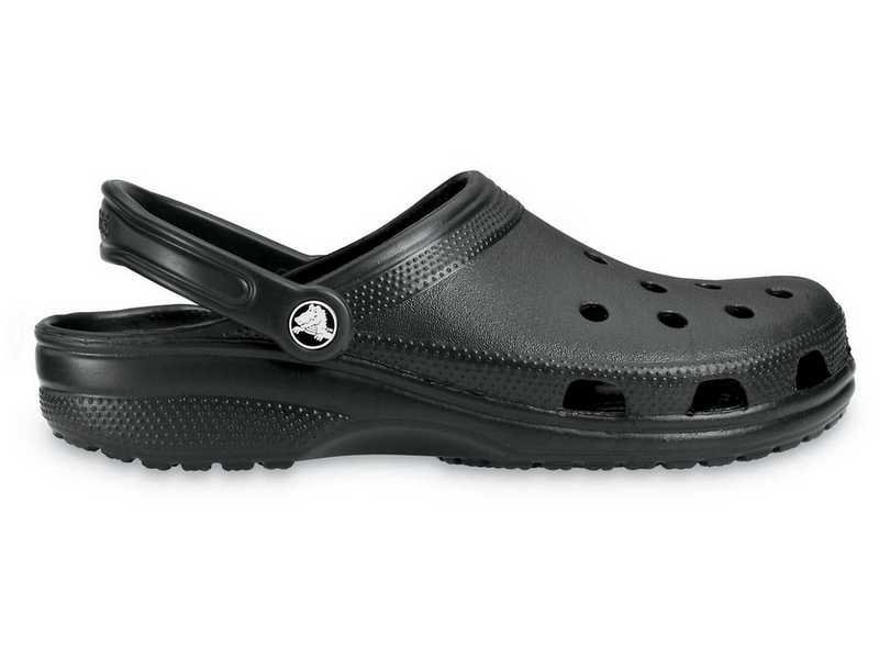 Crocs, Klapki męskie, Classic, czarny, rozmiar 45 1/2