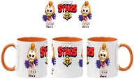Kubki - Kitboxer Kubek Ceramiczny Prezent Tasse Mug Mug Brawl Stars Battle Arena Kit, Pomarańczowy 330 ml - miniaturka - grafika 1