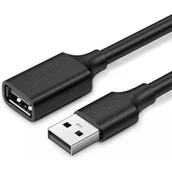 Kable komputerowe i do monitorów - Ugreen Ugreen kabel przewód przejściówka USB (żeński) - USB (męski) 2m czarny (10316) - 2 10316 - miniaturka - grafika 1