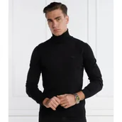 Swetry męskie - Lacoste Wełniany golf | Regular Fit - miniaturka - grafika 1