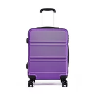 Walizki - Kono 24 cale średnia walizka rejestracyjna twarda skorupa ABS walizka podróżna 65 cm, bagaż obrotowy 61 l, Fioletowy, 24", Podręczny - miniaturka - grafika 1