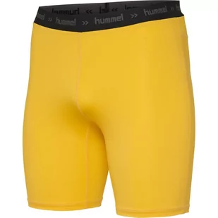 Spodenki termoaktywne piłkarskie dla dorosłych Hummel First Performance Tight - Spodnie sportowe męskie - miniaturka - grafika 1