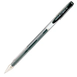 Uni Mitsubishi Pencil Długopis żelowy UM-100 czarny (UN1021) - Długopisy - miniaturka - grafika 1
