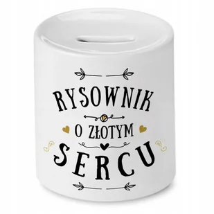 Dla Rysownika Skarbonka na Urodziny na Prezent z Nadrukiem ze Zdjęciem + Opakowanie na prezent (wzór 02) - Skarbonki - miniaturka - grafika 1