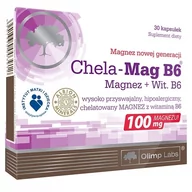 Witaminy i minerały - Olimp Chela-Mag B6 x30 kapsułek - miniaturka - grafika 1