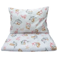 Pościel dla dzieci - POŚCIEL 120x160 DZIECIĘCA 2EL + POSZEWKA 50X70 DO ŁÓŻECZKA ŁÓŻKA Kerstin - miniaturka - grafika 1